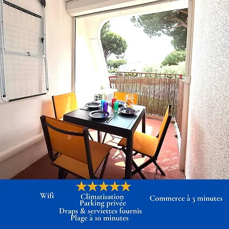 Lgm Confort Avec Terrasse&parking, à Pied Appartement La Grande Motte